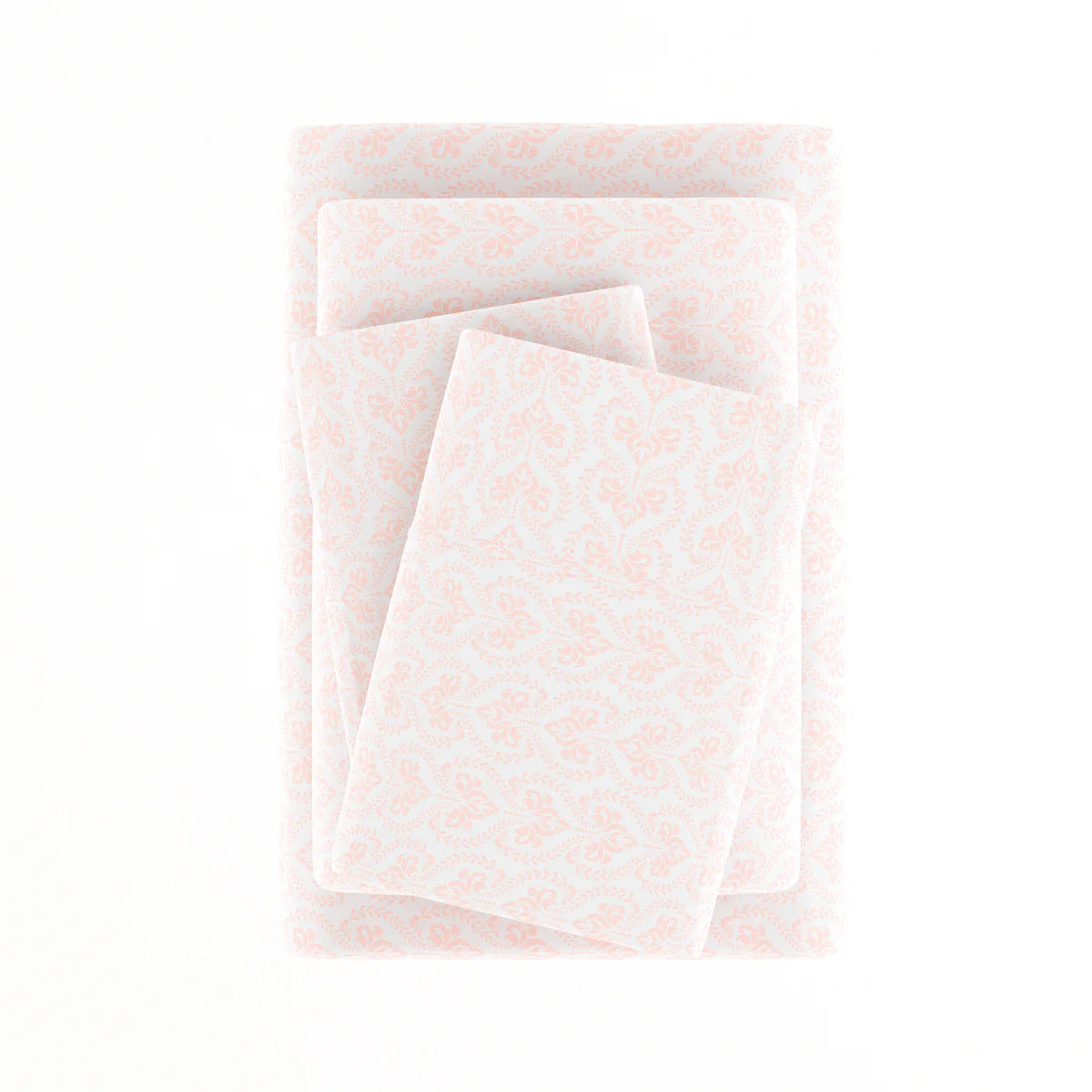 Classic in Pink 4-Piece Patterned Sheet Set