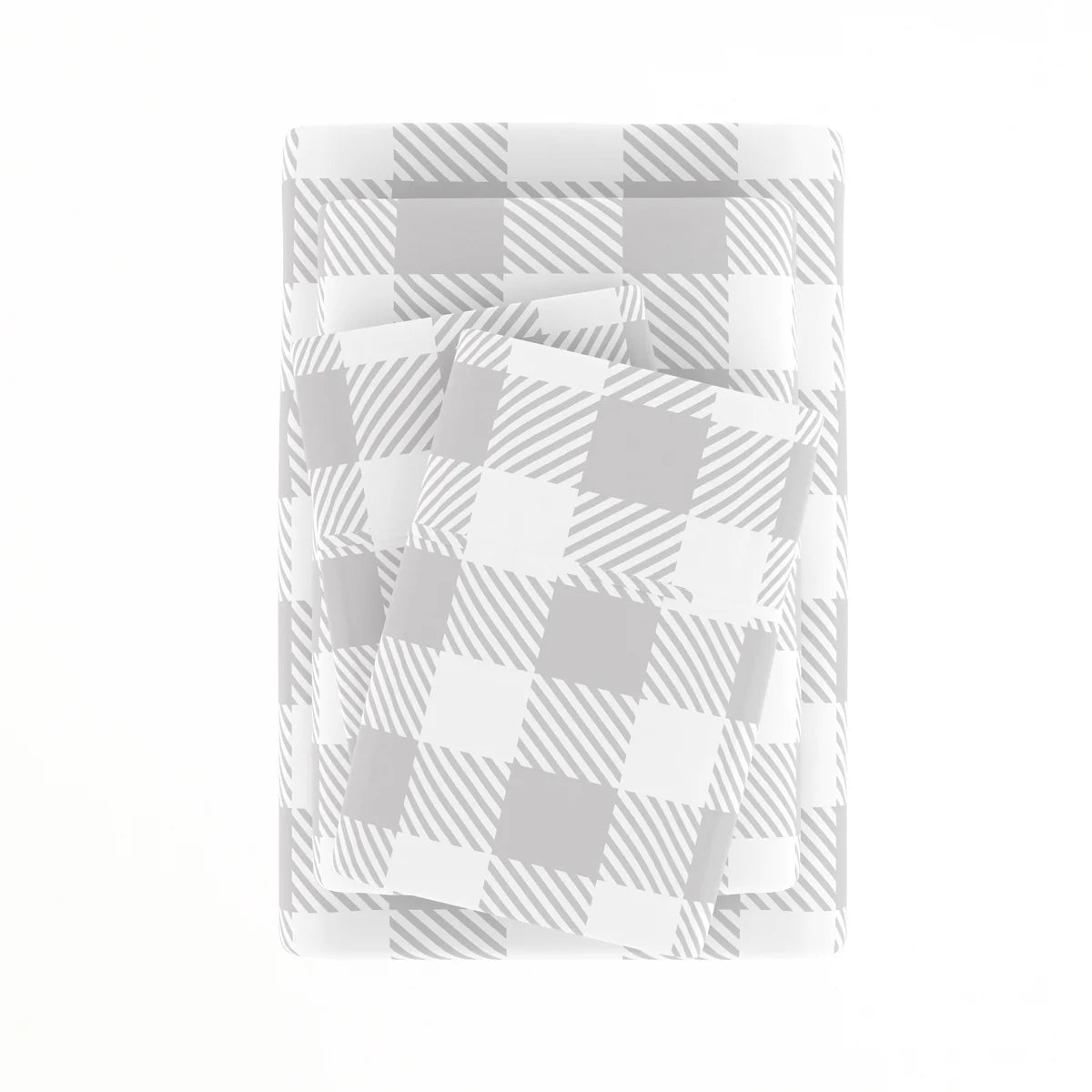 Country Plaid 4-Piece Patterned Sheet Set