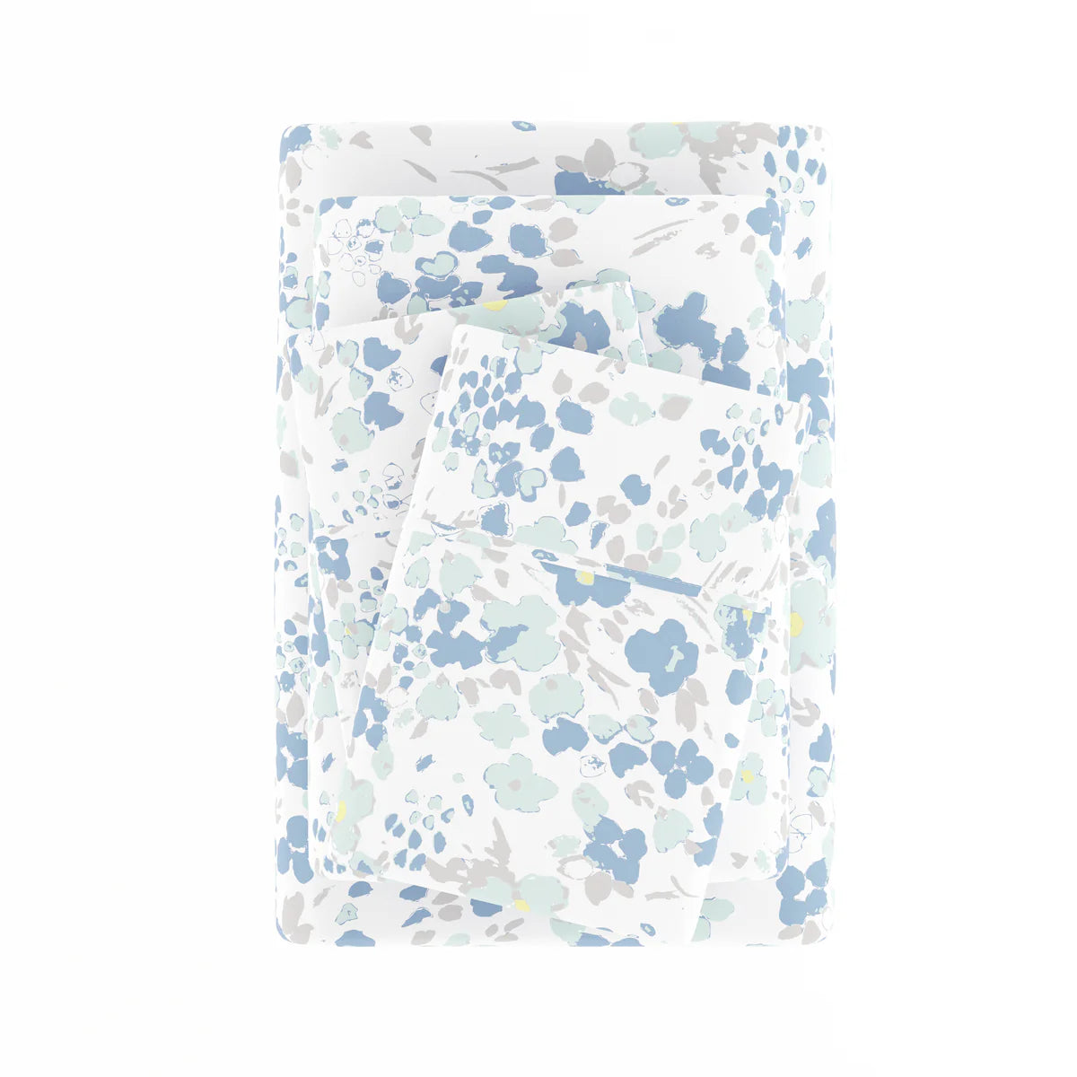 Violets 4-Piece Patterned Sheet Set