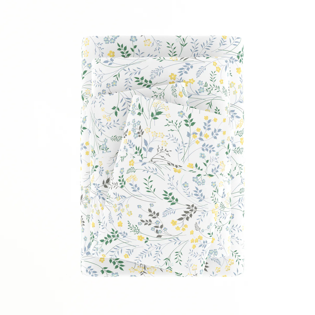 Wildflower 4-Piece Patterned Sheet Set