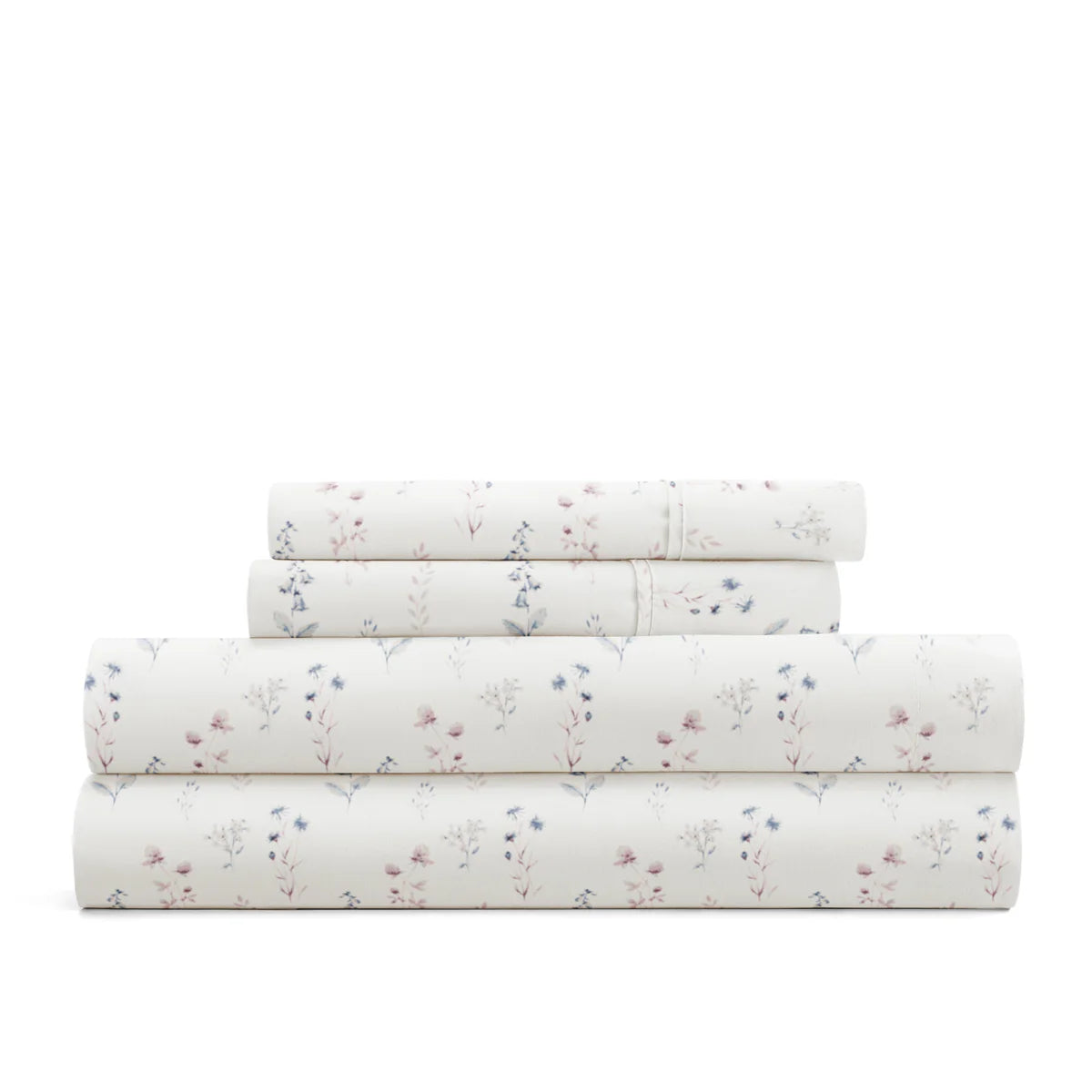 Painted Meadow 4-Piece Patterned Sheet Set
