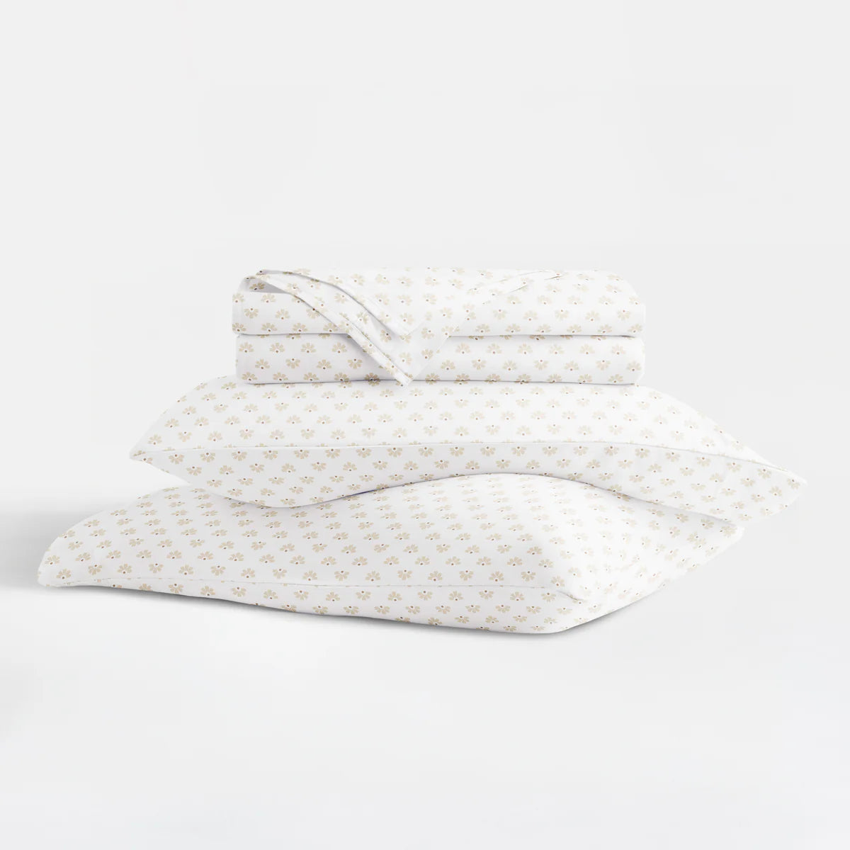 Moon Daisies 100% Cotton Long Staple Sheet Set