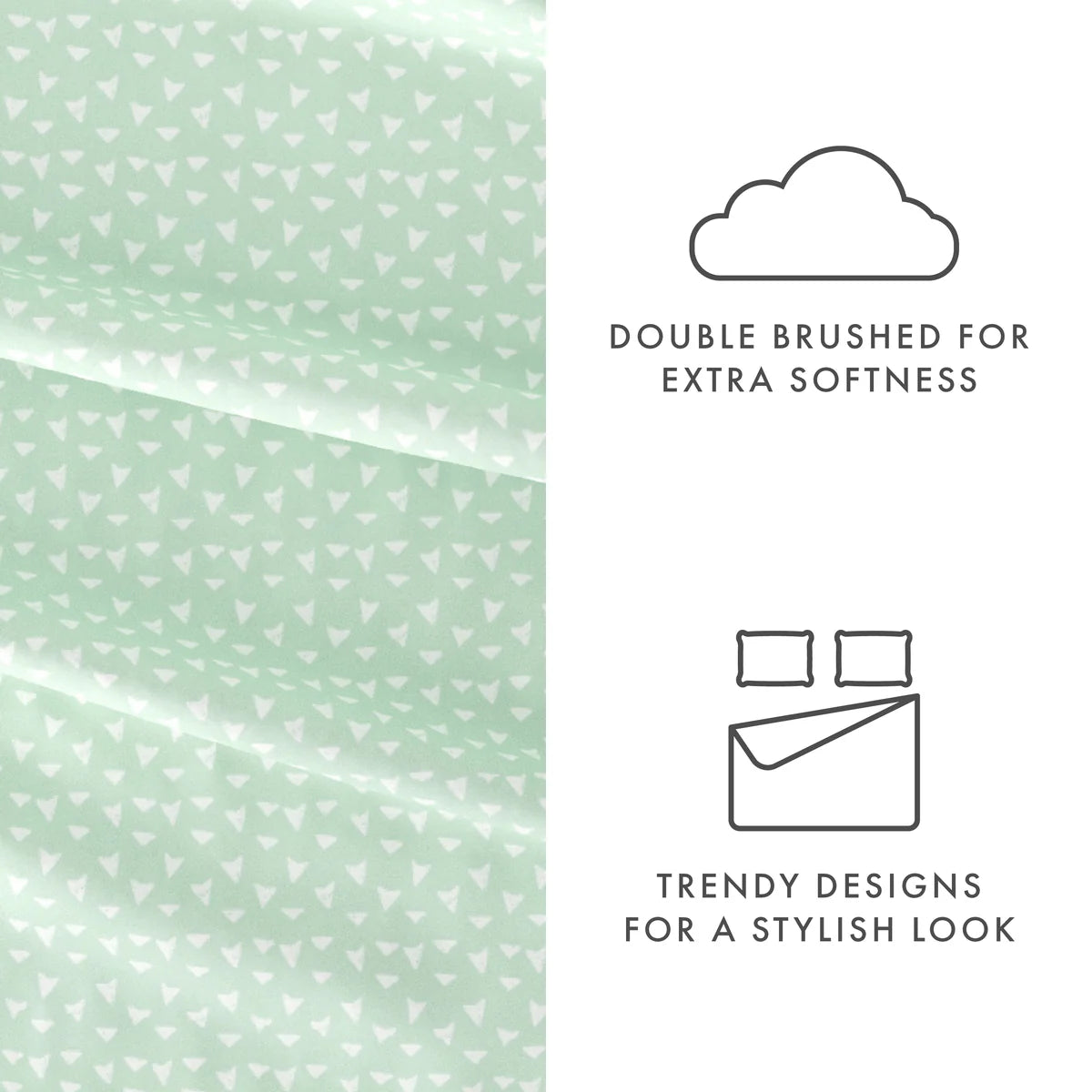 Urban Arrows 4-Piece Patterned Sheet Set