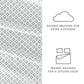 Polaris 4-Piece Patterned Sheet Set