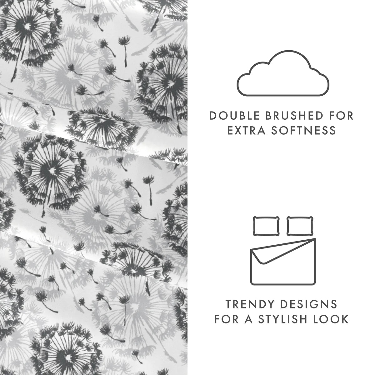 Make a Wish 4-Piece Patterned Sheet Set