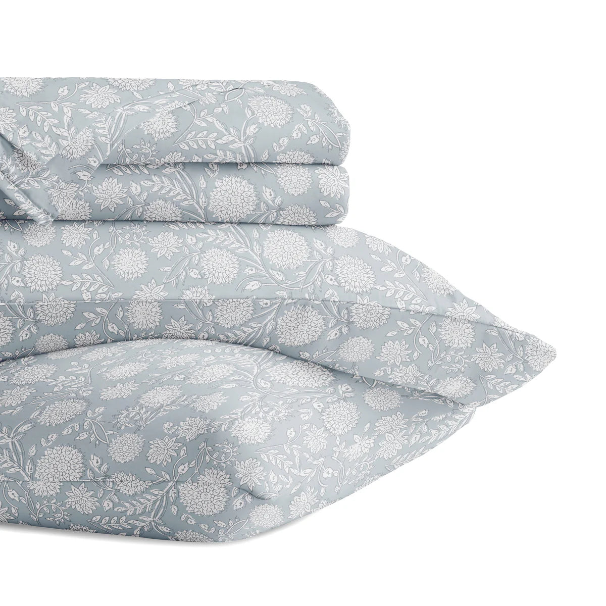 Bohemian Garden 100% Cotton Long Staple Sheet Set