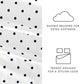 Dots 4-Piece Patterned Sheet Set