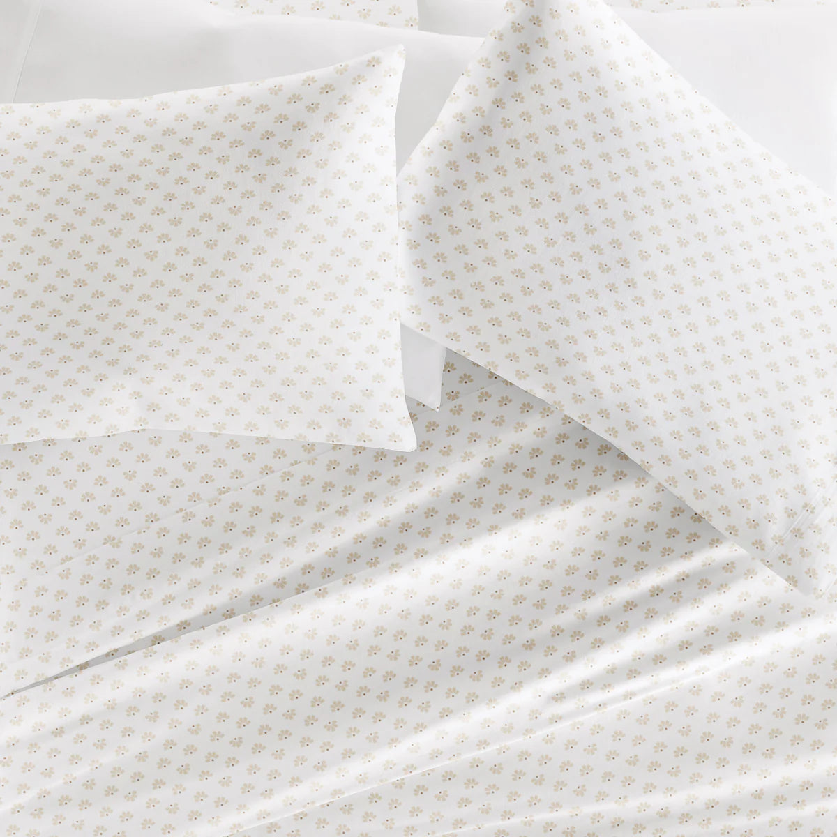 Moon Daisies 100% Cotton Long Staple Sheet Set