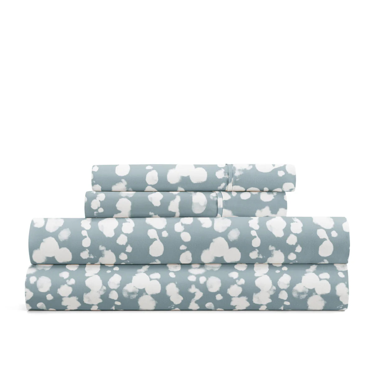Cloud Burst 4-Piece Patterned Sheet Set