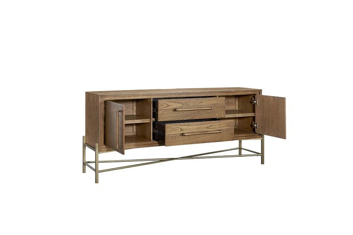 Elure - Metal Base Sideboard