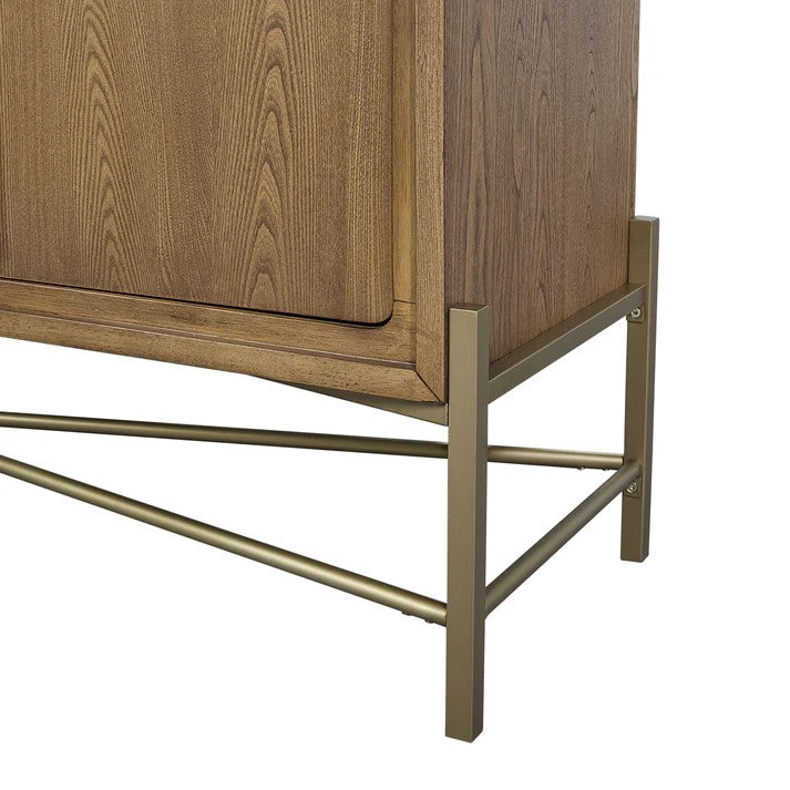 Elure - Metal Base Sideboard