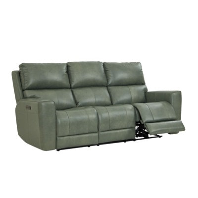Leather Italia - Laredo Sofa in Sage Moss