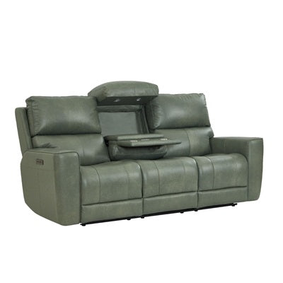Leather Italia - Laredo Sofa in Sage Moss