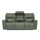 Leather Italia - Laredo Sofa in Sage Moss