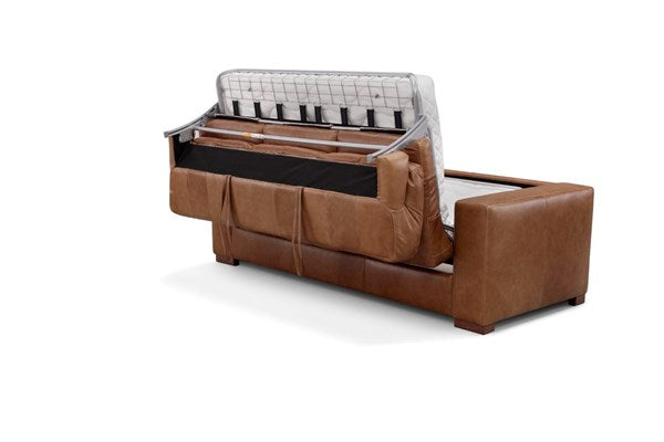 Leather Italia - Inglewood Sofa in Vintage Brown Derby