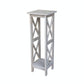 Home Accents - 36" H X Side Plant Stand in Taupe Gray