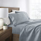 Distressed Awning Stripe 4-Piece Patterned Sheet Set