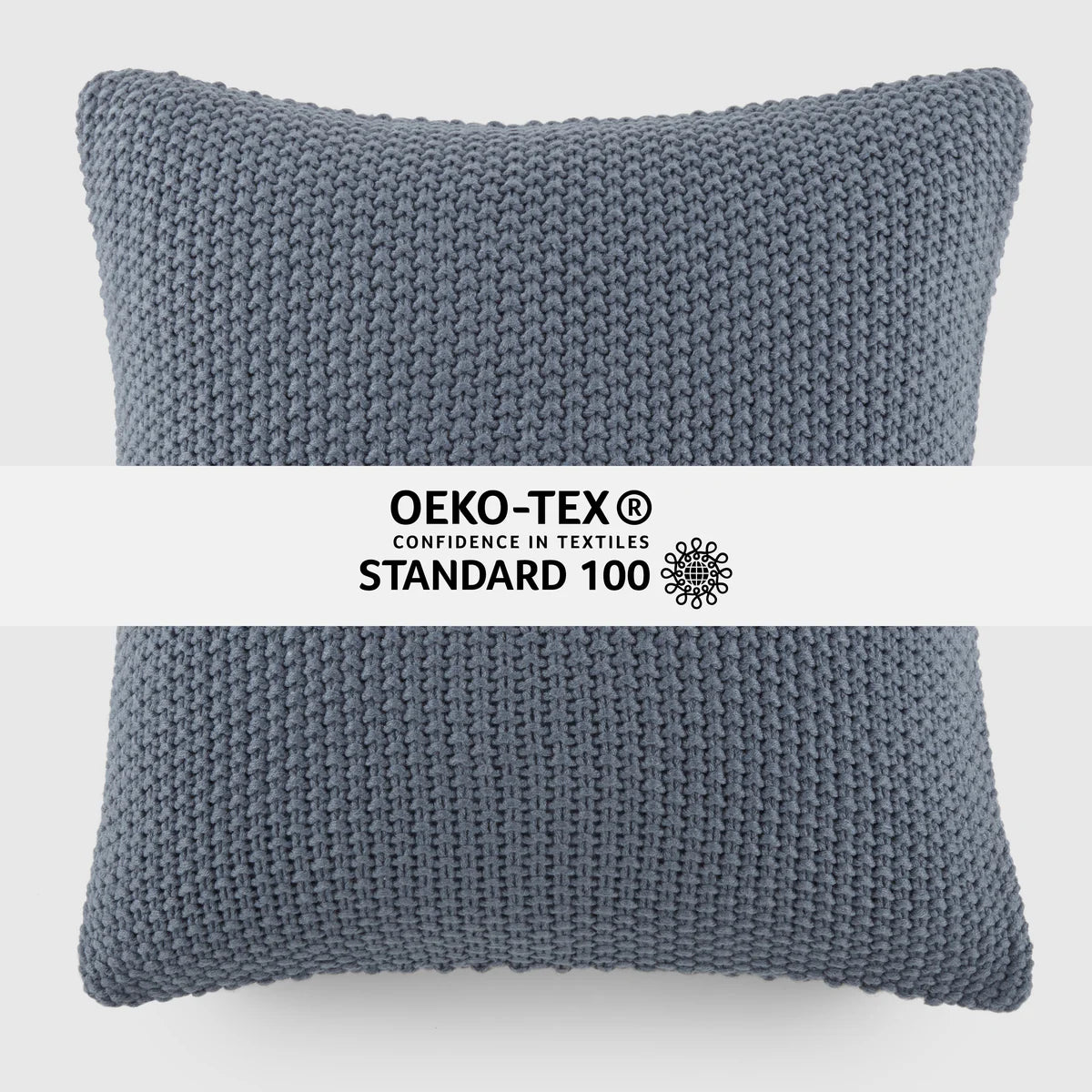 Seed Stitch Knit Acrylic Decor Throw Pillow Cover
