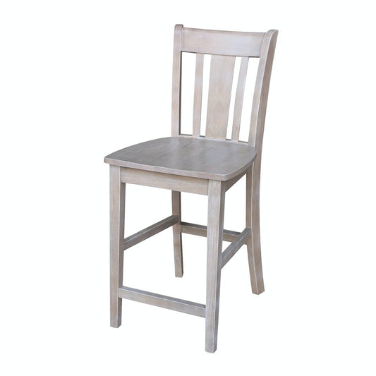 Dining Essentials - San Remo Stool in Taupe Gray (Set of 2)