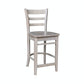 Dining Essentials - Emily Stool in Taupe Gray (Set of 2)