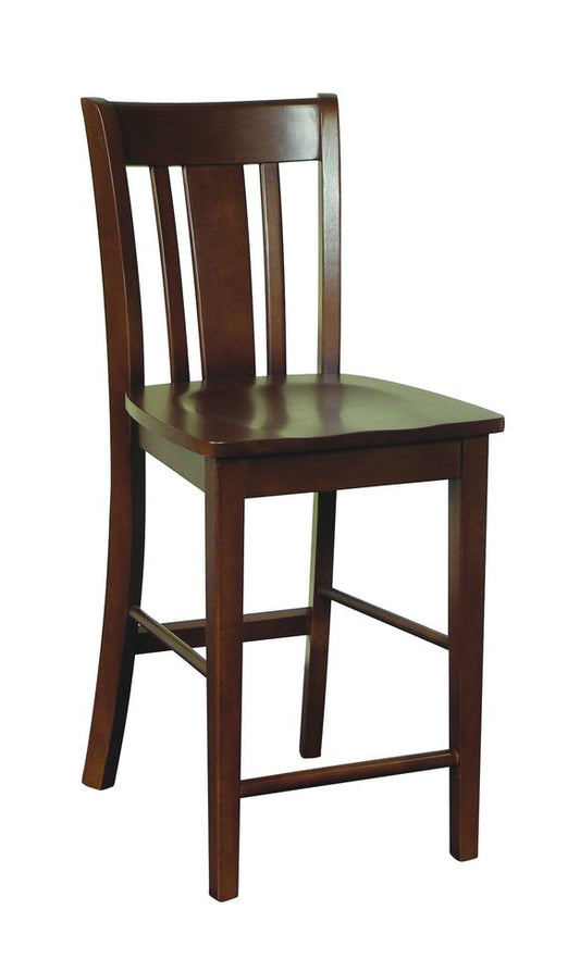 Dining Essentials - San Remo Stool in Espresso (Set of 2)