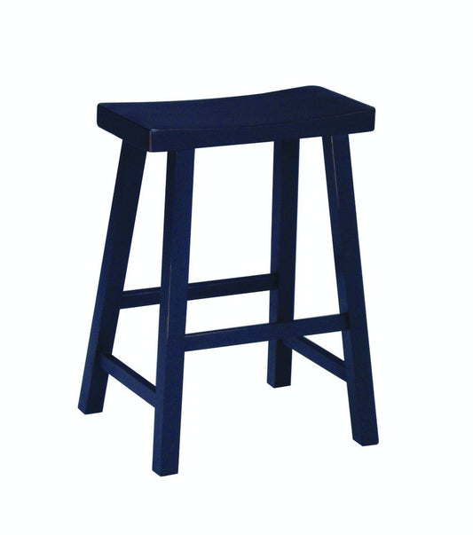 Home Accents - 24" H Saddle Seat in Antique Black