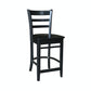 Dining Essentials - Emily Stool in Black (Set of 2)