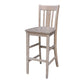 Dining Essentials - 45" H San Remo Stool in Taupe Gray (Set of 2)