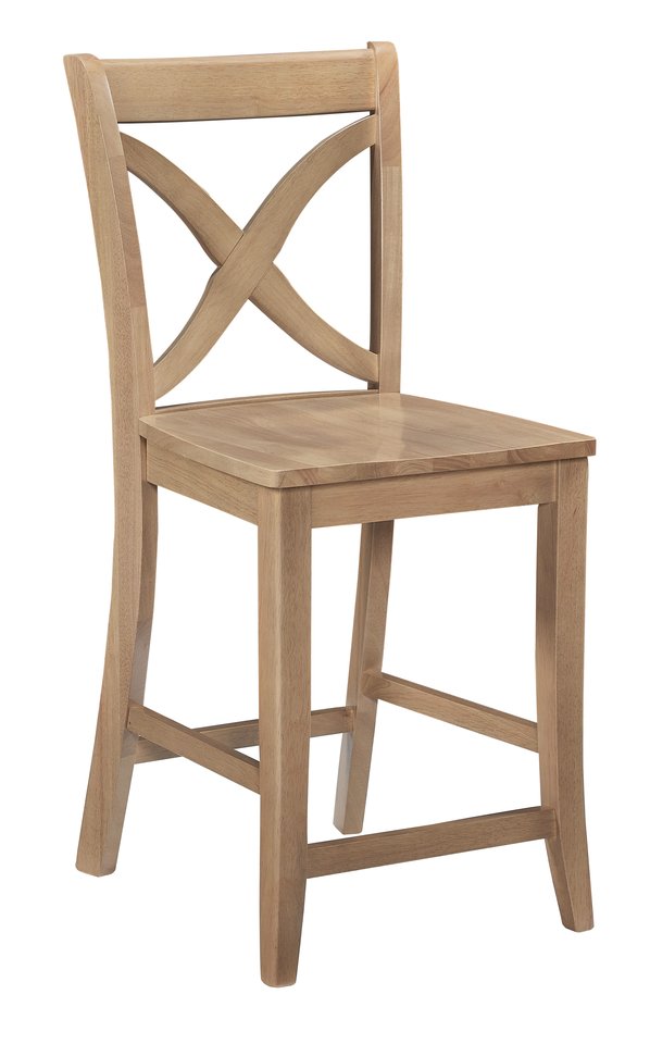 Cosmopolitan - 24" H Salerno Stool in Honey