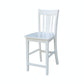 Dining Essentials - San Remo Stool in Pure White (Set of 2)