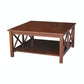 Home Accents - Square Coffee Table in Espresso