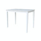 Dining Essentials - Rectangular Table Top w/ 36" H Shaker Legs in Pure White