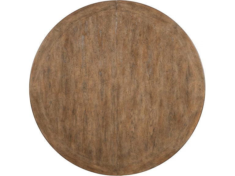 Hooker Furniture - Casual Dining Americana Round Pedestal Dining Table w/1-22in leaf