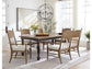 Hooker Furniture - Casual Dining Americana Leg Dining Table w/1-22in leaf