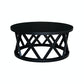 Destinations - Ceylon Round Coffee Table in Black