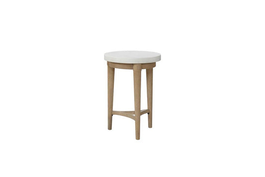 Citrus Heights - Chairside Table with Cement Top