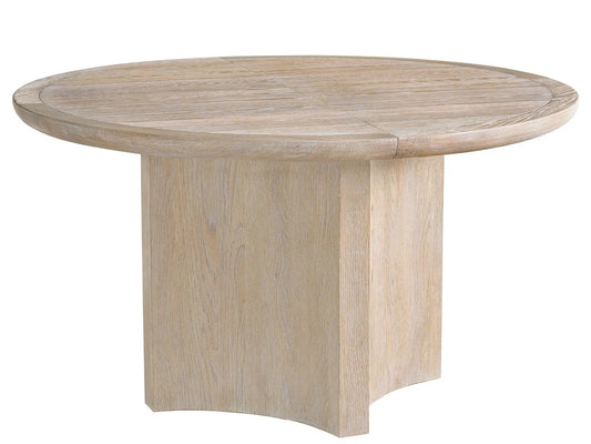 Universal - Sable & Desert-Modern Desert Round Dining Table