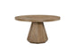 Elure - Round Dining Table with Lazy Susan