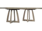 Hooker Furniture - Casual Dining Affinity 78in Rectangle Pedestal Dining Table w/2-18in Leaves