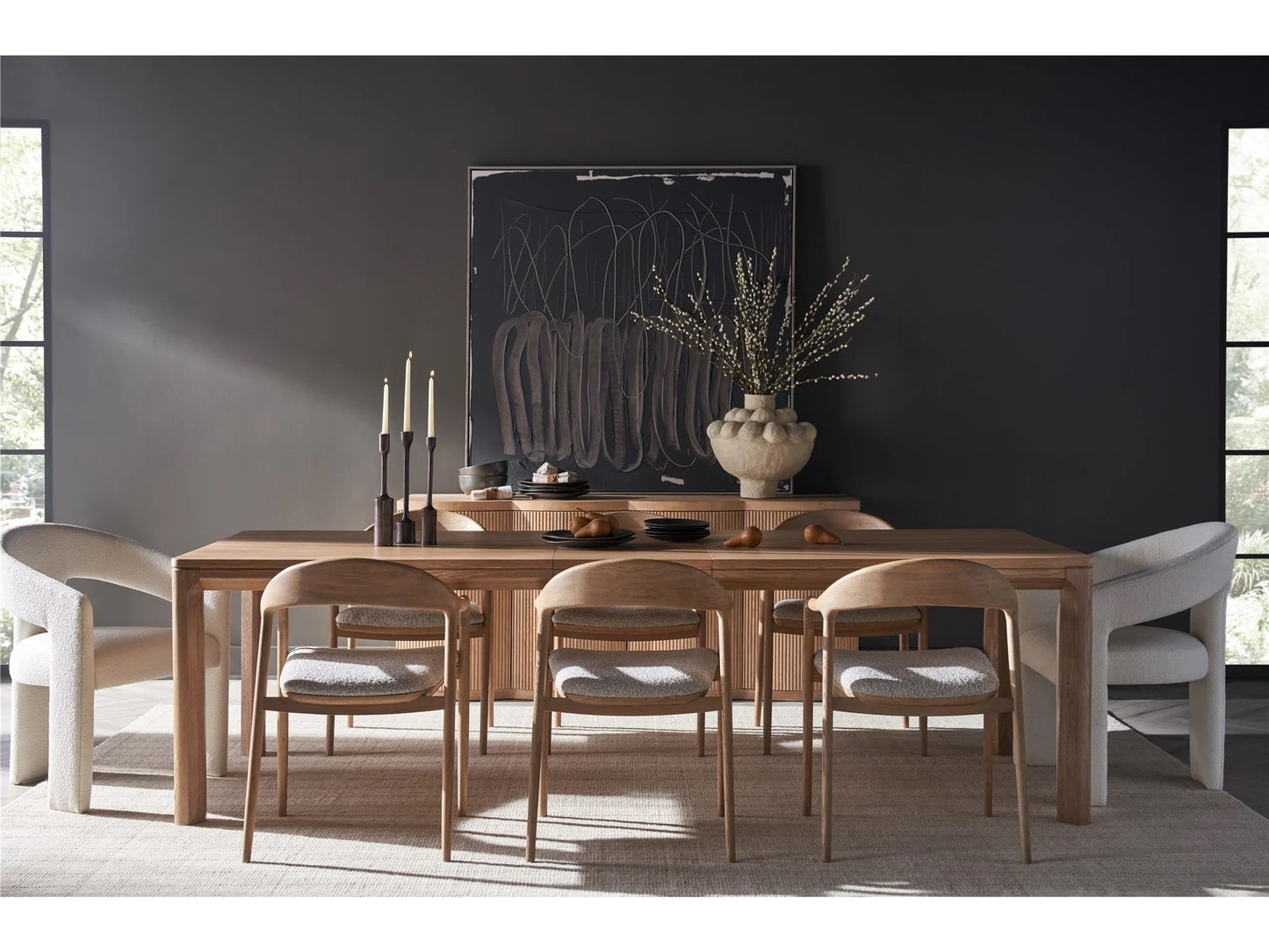 Universal - New Modern-Modern Malone Dining Table