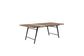 Trilogy - Toffee Asymmetrical Stone Slab Dining Table