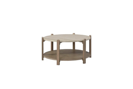 Trilogy - Toffee Stone Top Cocktail Table