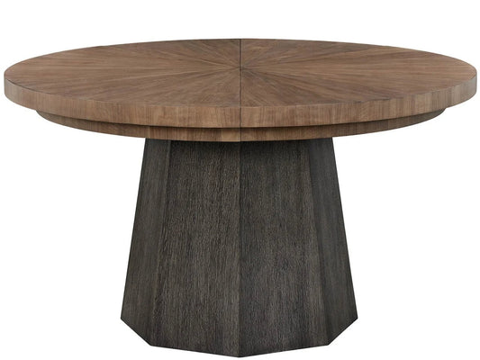Universal - Mist & Veil-Modern Haze Round Dining Table