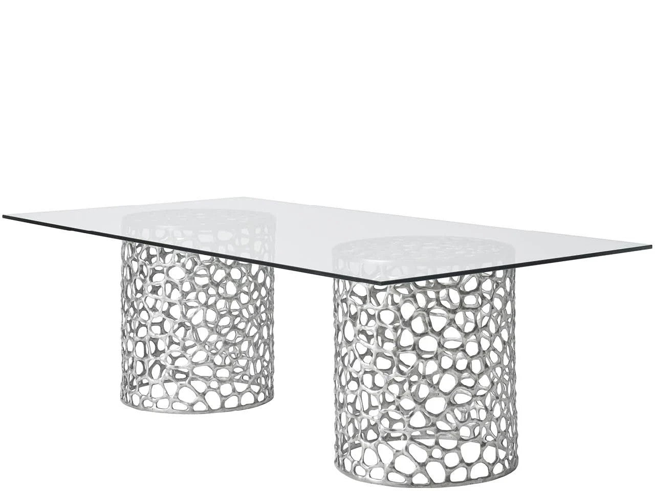 Universal - Oasis-Coastal Home Coral Rectangle Dining Table