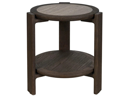 Universal - Sable & Desert-Modern Sable Side Table
