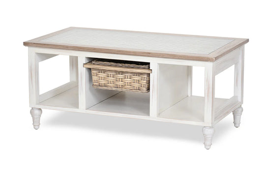 Sea Winds - Island Breeze 1 Basket Coffee Table