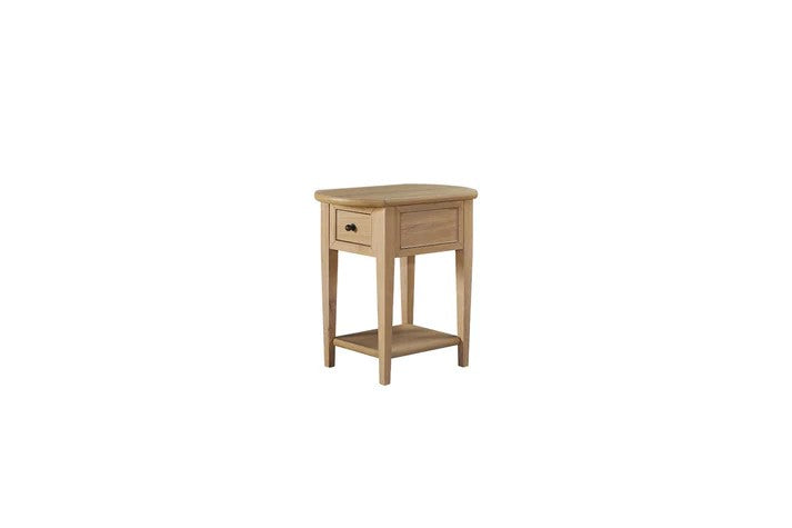 Pleasant Hill - Suede Chairside Table