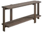 Universal - Sable & Desert-Modern Sable Console Table