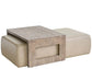 Universal - Dwell Boulder Nesting Cocktail Ottoman