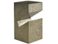 Universal - Sable & Desert-Modern Pyrite Side Table
